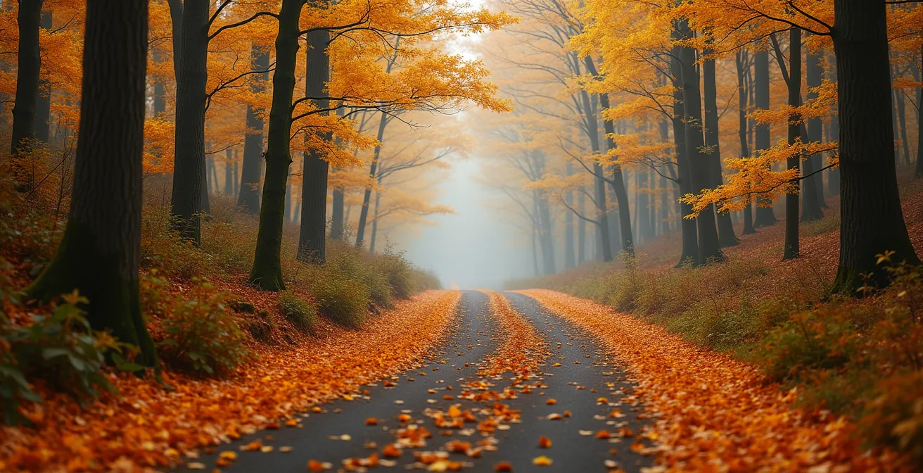 Chemin décisionnel illustré avec éléments naturels représentant les étapes vers l'assurance à émission garantie